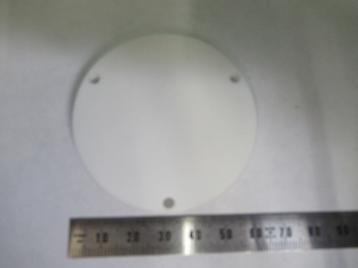 CIRCULAR HIGH PURITY ALUMINA CERAMIC HIGH VACUUM FIXTURE as pictured X7-A-11