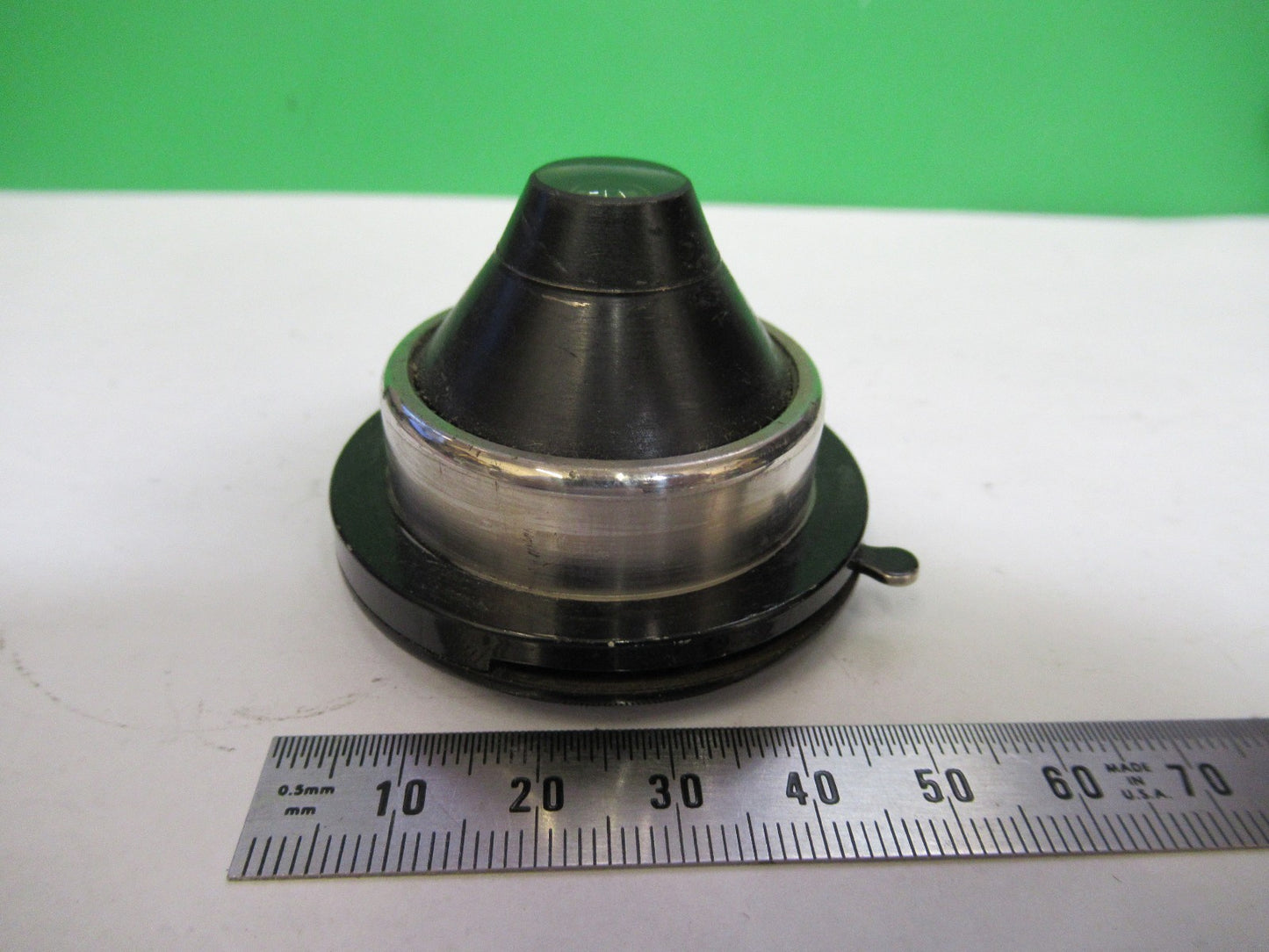 ANTIQUE SPENCER AO CONDENSER ASSEMBLY OPTICS MICROSCOPE PART AS PICTURED T5-A-65
