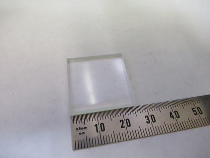 OPTICAL SQUARE BK7 GLASS PLATE PROLASER OPTICS AS PICTURED X7-A-43