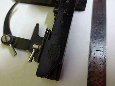 MICROSCOPE PART STAGE SPECIMEN MICROMETER SPENCER AO AMERICAN OPTICS BIN#X3-27