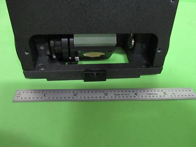 MICROSCOPE PART POLYVAR REICHERT LEICA LENS HOLDER HEAD AS IS BIN#S2-02