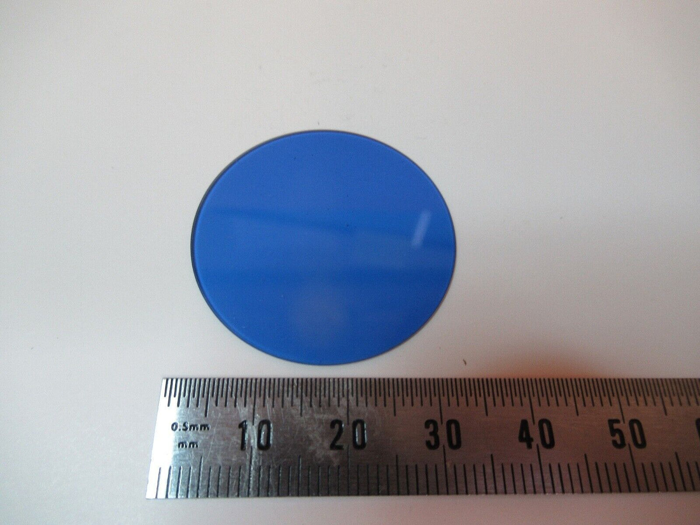 WILD HEERBRUGG SWISS M20 BLUE GLASS FILTER MICROSCOPE PART AS PICTURED &14-B-22