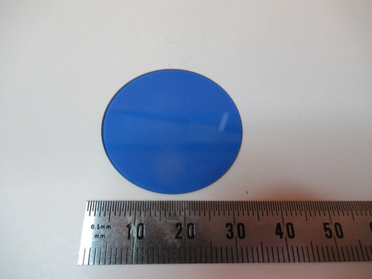 WILD HEERBRUGG SWISS M20 BLUE GLASS FILTER MICROSCOPE PART AS PICTURED &14-B-22