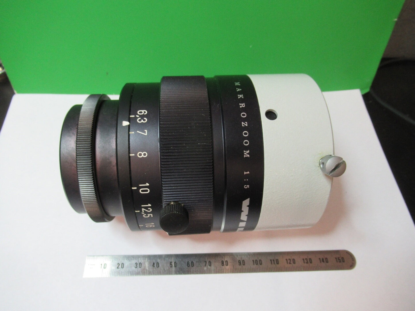 OPTICAL MAKROZOOM WILD SWISS LENS 1:5 MICROSCOPE OPTICS AS PICTURED  S2-B-104A