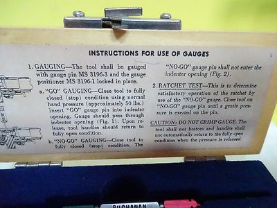 Metrology Gauge Kit Ms 3196-1 Buchanan