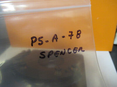 Antique Spencer Lens Co. Xy Stage Table Microscope Part