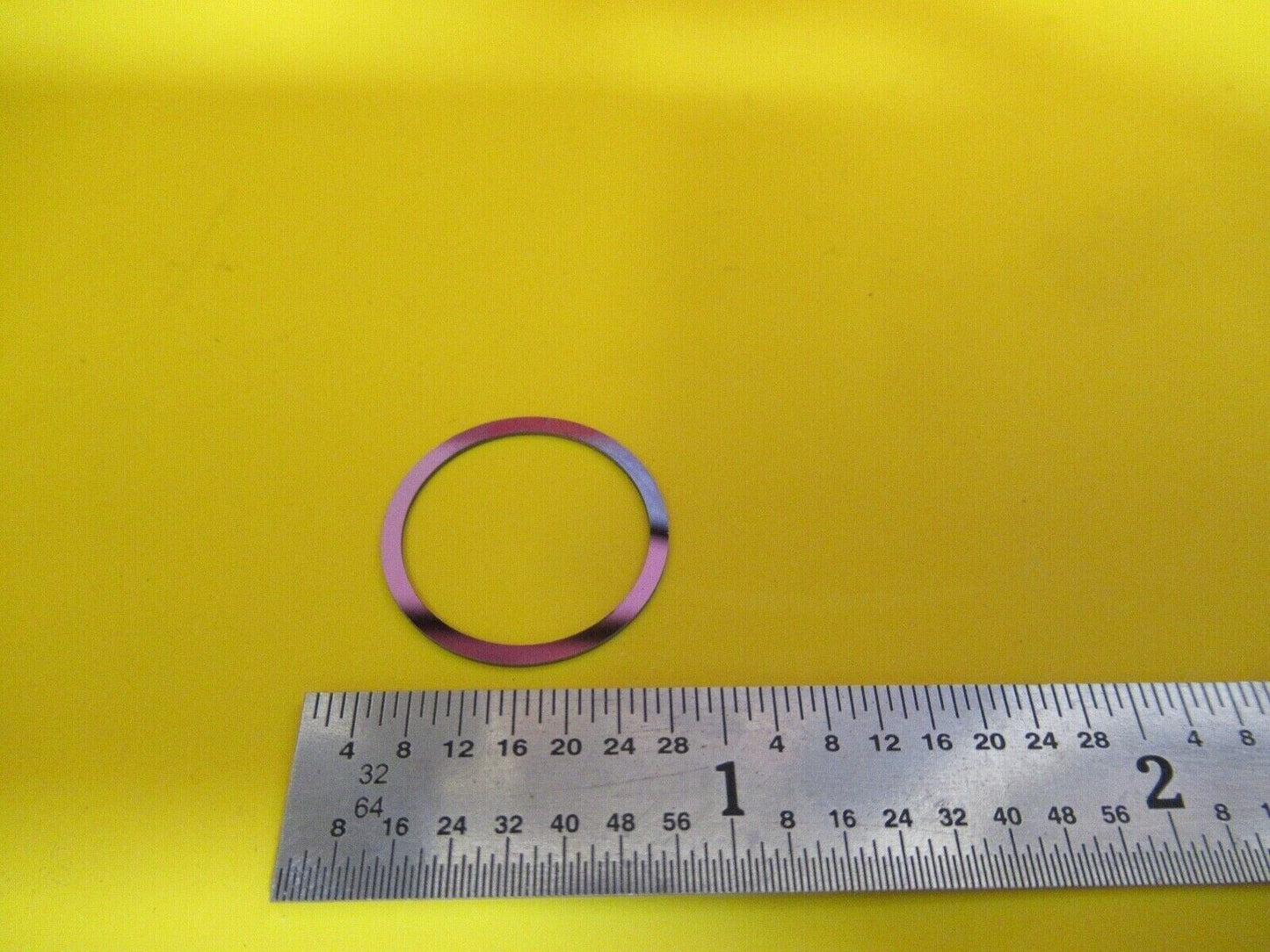 SILICON WAFER RING 500um thick WEIRD SINGLE CRYSTAL BLANK AS PICTURED &FT-6-113