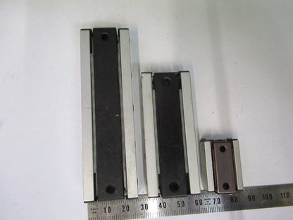LOT 3 EA DELTRON POSITIONING LINEAR STAGE BALL BEARING AS PICTURED #P8-B-20