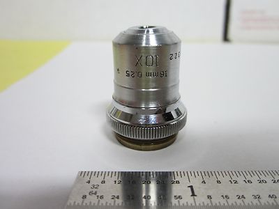 Microscope Vintage Part Optical Objective Bausch & Lomb 10X Optics