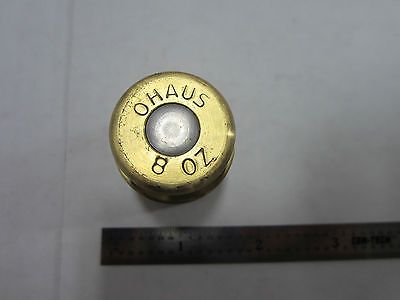 METROLOGY INSPECTION OHAUS WEIGHT STANDARD 8 OZ OUNCES AS IS BIN#5-04