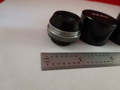 Microscope Part Tessar Bausch & Lomb Objective Lens 32 mm Optics