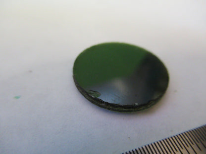 OPTICAL POL POLARIZER GLASS FILTER MICROSCOPE PART OPTICS AS PICTURED S1-B-18