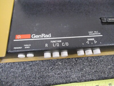 GENRAD GENERAL RADIO 1657 RLC DIGIBRIDGE ELECTRONIC METER AS PICTURED &TC-4
