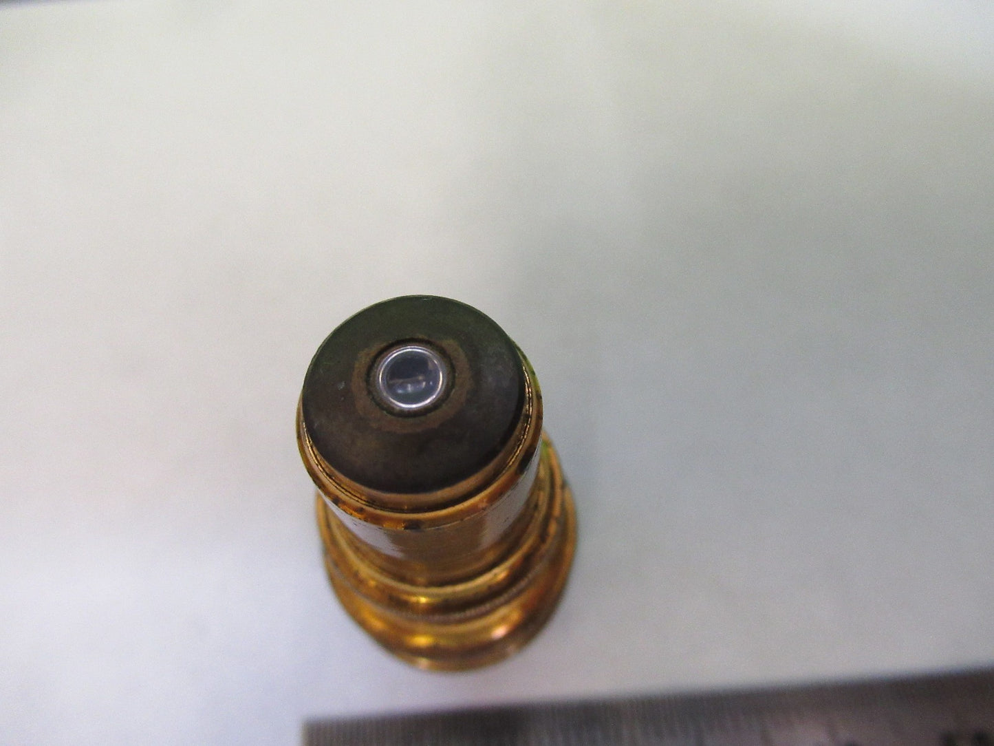 ANTIQUE SEIBERT "V" GERMANY OBJECTIVE LENS MICROSCOPE PART AS PICTURED T3-C-06