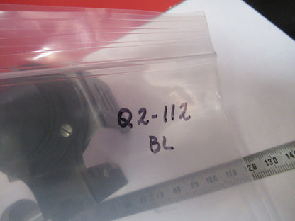 BAUSCH LOMB CONDENSER + IRIS ASSEMBLY MICROSCOPE PART AS PICTURED Q2-112