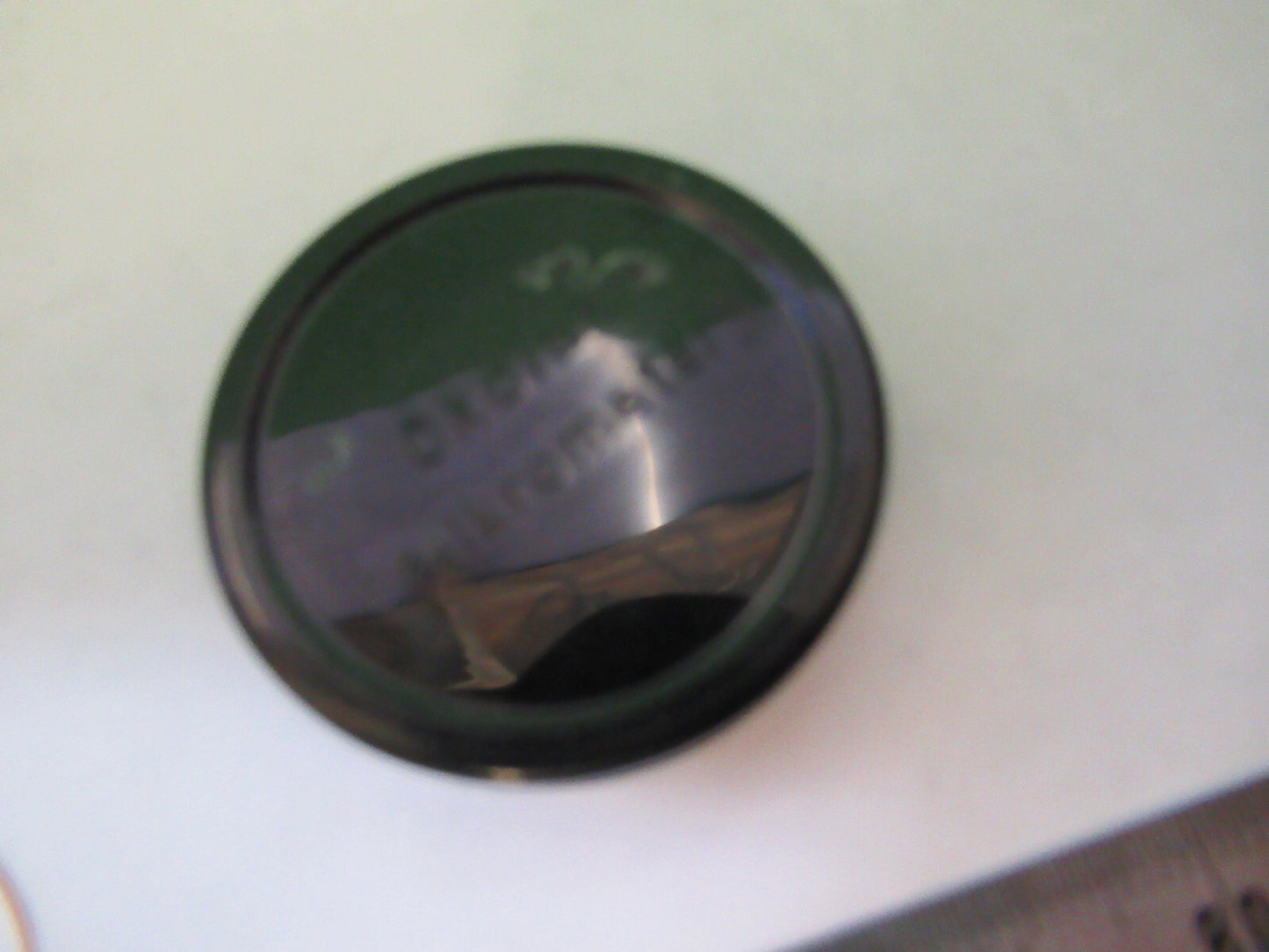 CARL ZEISS RETICLE OCULAR OPTICS MICROMETER MICROSCOPE PART AS PICTURED S7-A-91