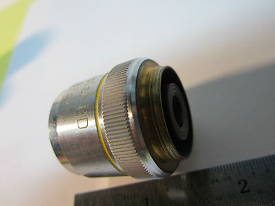 OPTICAL MICROSCOPE OBJECTIVE ZEISS GERMANY HD EPIPLAN 8X OPTICS BIN#AXIO