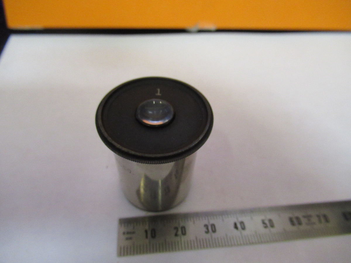 Antique Bausch & Lomb "1" Eyepiece Optics Microscope Part