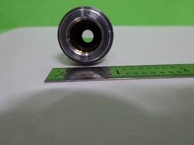 FOR PARTS MICROSCOPE OBJECTIVE GERMANY OPTICS AS IS BIN#V3-B-17