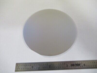 PLATINUM COATED SAPPHIRE WAFER 4" DIAMETER 500 ANGSTROMS Pt as pictured &8M-A-93