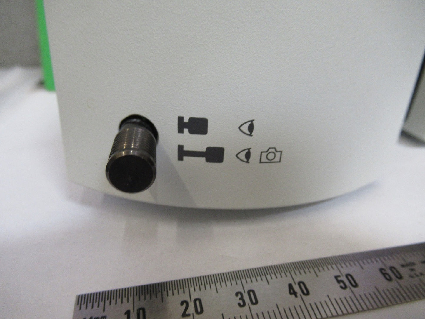 BIOMEDX CAMERA MANIFOLD OPTICS ASSEMBLY MICROSCOPE PART AS PICTURED T3-B-36