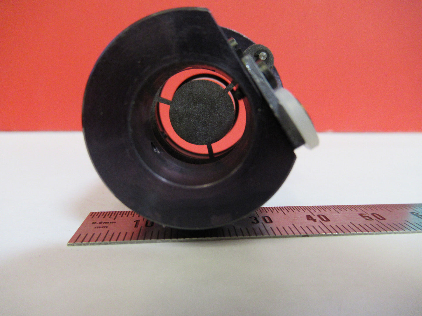 LEITZ WETZLAR GERMANY DARK PHASE OPTICS MICROSCOPE PART AS PICTURED T1-A-67