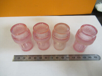 LOT SPENCER AO OBJECTIVE CANISTER PLASTIC MICROSCOPE PART AS PICTURED #P4-A-24