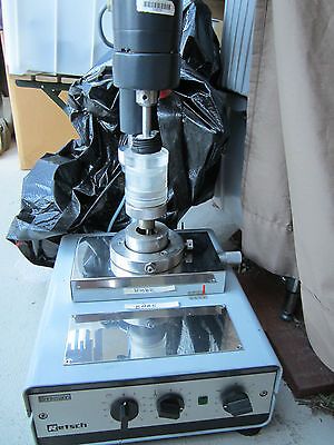 RETSCH BRINKMANN SPECTRO MILL MICRO GRINDER PULVERIZER 20.441.0004 $28K @FACTORY