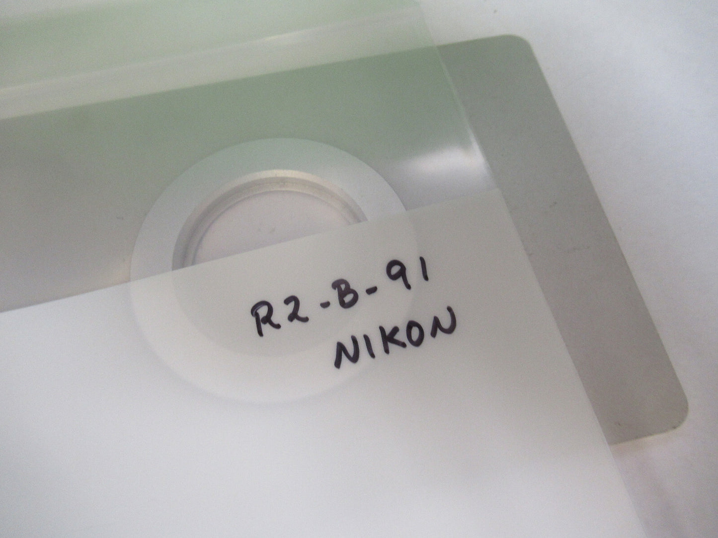 Nikon Japan Metal Stage Table Rare Microscope Part