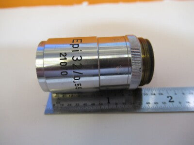 REICHERT AUSTRIA EPI 32X /250 OBJECTIVE MICROSCOPE PART AS PICTURED &1E-C-33