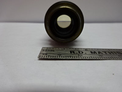 Microscope Part Objective Aus Jena Germany Pol 25X [dirty] Optics