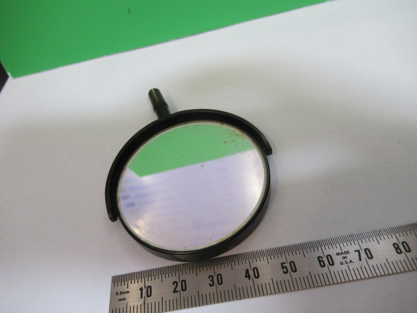 Antique Spencer Lens Co. American Optical Co. Mirror Assembly Optics Microscope Part