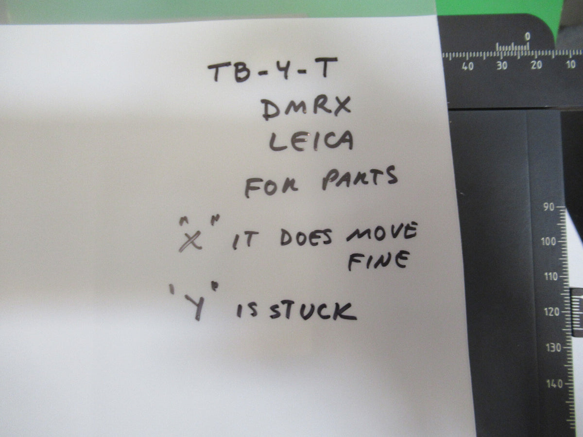 Leica Germany Dmrx Stage Table Xy Microscope Part
