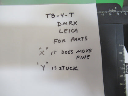 Leica Germany Dmrx Stage Table Xy Microscope Part