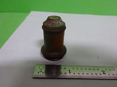 Antique Microscope Ernst Leitz Germany Objective #3 Optics