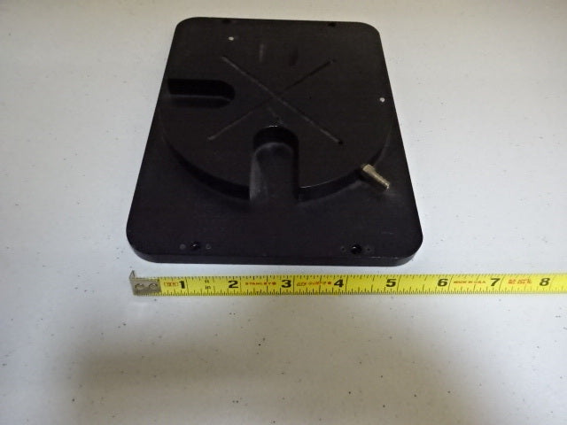 MICROSCOPE PART LEICA REICHERT POLYVAR VACUUM CHUCK STAGE OPTICS AS IS TC-1-A