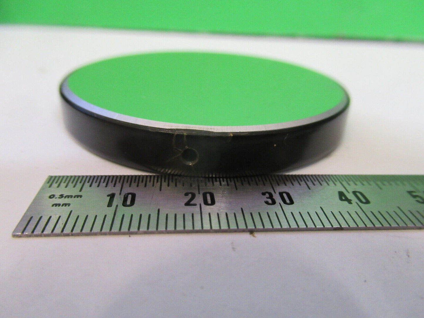 BAUSCH LOMB ANTIQUE MOUNTED MIRROR OPTICS MICROSCOPE PART AS PICTURED #W5-B-63