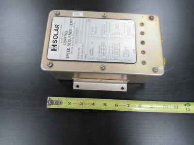 or Repair Solar Control Speed Temperature UH-60 Aircraft