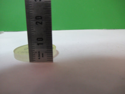 OPTICAL COATED SF-4GLASS PLATE FILTER PRO LASER OPTICS AS PICTURED X6-A-135