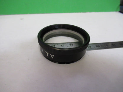 NIKON JAPAN OPTICS STEREO OBJECTIVE A.L.7 MICROSCOPE PART AS PICTURED S1-B-106