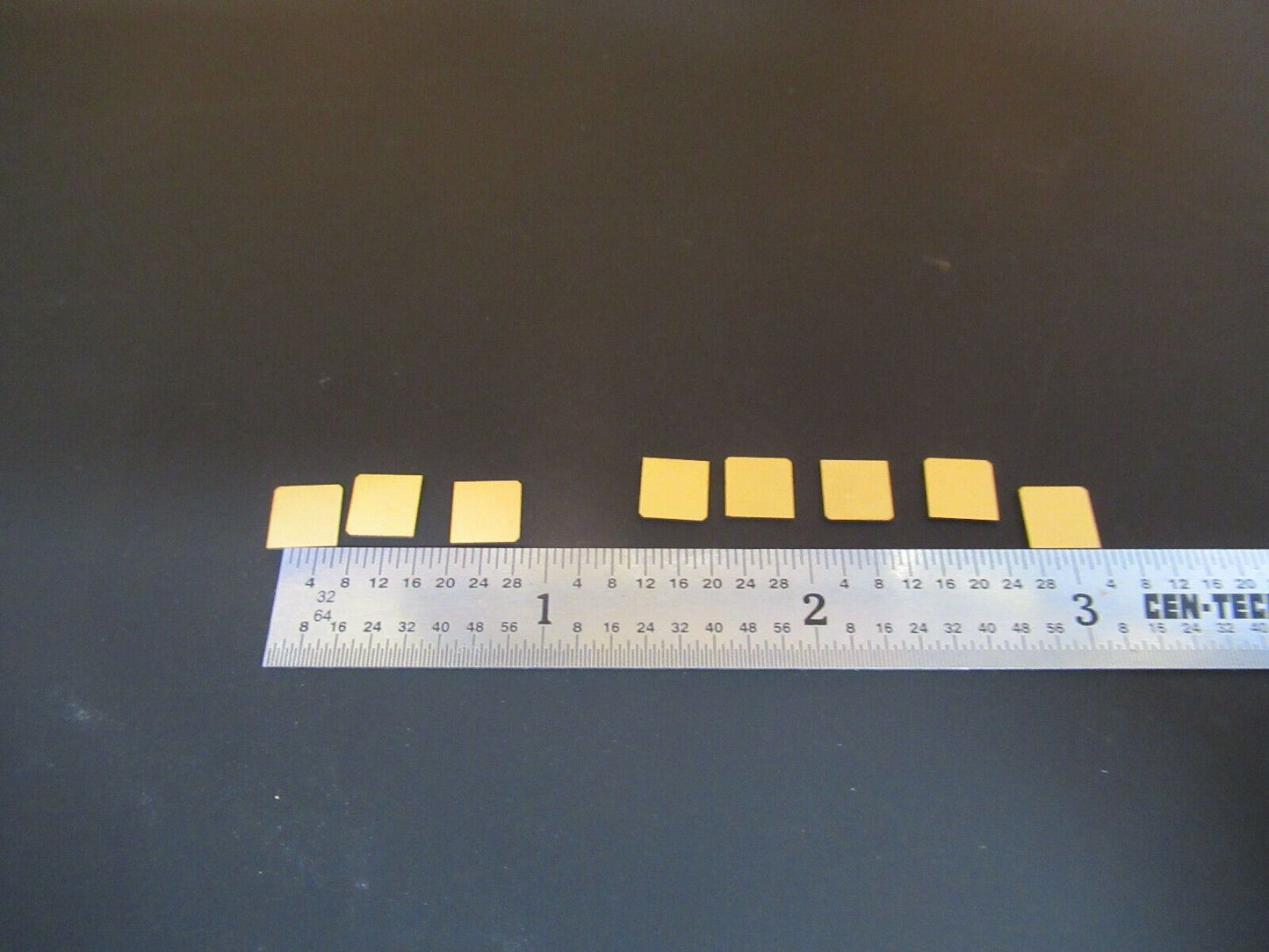 LOT QUARTZ Y-CUT PIEZOELECTRIC BLANKS GOLD PLATED ULTRASONIC SENSOR &FT-1-A-89