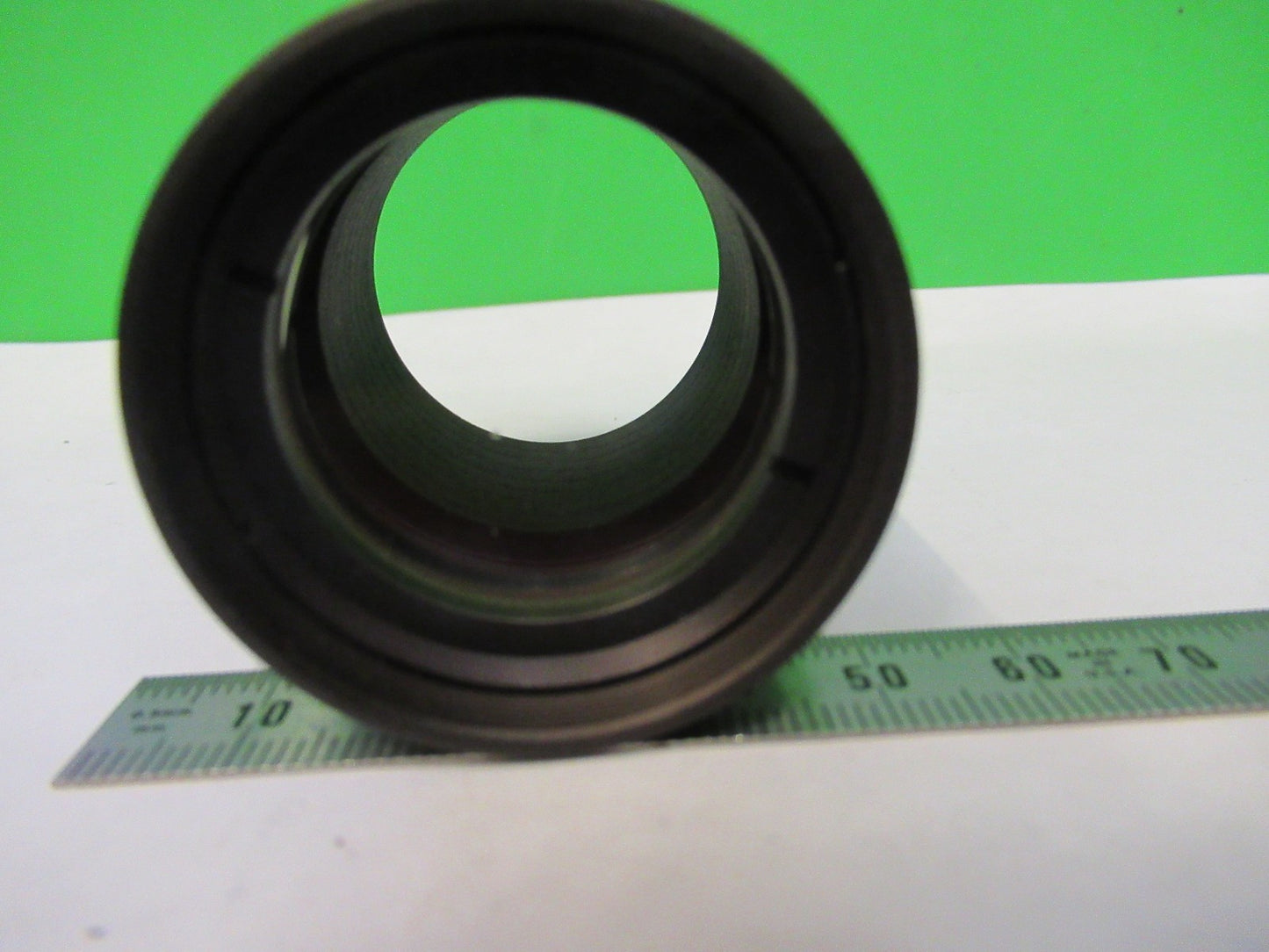 AUS JENA GERMANY LENS ASSEMBLY OPTICS MICROSCOPE PART AS PICTURED T2-A-58
