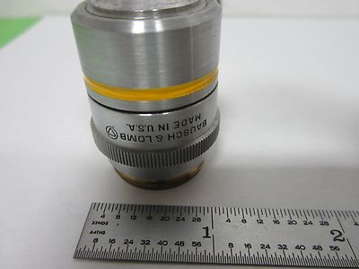 Microscope Objective 40X [scratched] Bausch & Lomb Optics AS IS Bn