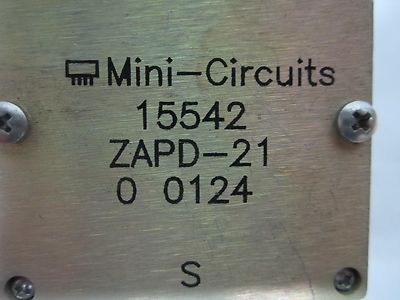 MINI CIRCUITS ZAPD-21 DIVIDER POWER SPLITTER RF FREQUENCY MICROWAVE BIN#K1-14