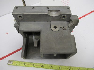 LEICA DMR GERMANY STAGE MICROMETER HOLDER MICROSCOPE PART AS PICTURED #FT-3-09