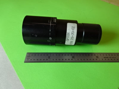 OPTEM 25-70-02 EYEPIECE OR OBJECTIVE FOCUS OPTICS MICROSCOPE PART AS IS #L5-B-39