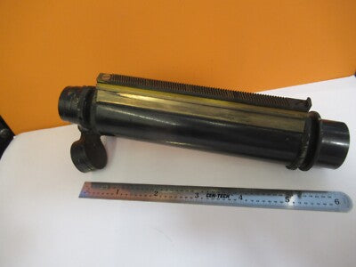 Antique Bausch & Lomb 1890's Tubus + Nosepiece Microscope Part