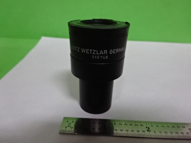 Microscope Part Ernst Leitz Germany 519748 Eyepiece 10X/18 Ocular Optics