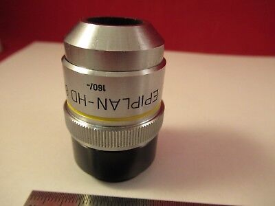 ZEISS POL OBJEKTIV EPIPLAN HD 8X /160 MIKROSKOP TEIL WIE ABGEBILDET #FT-4-126