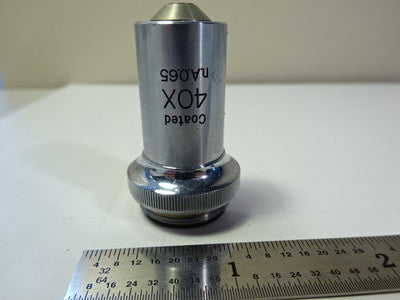 Microscope Part Objective Unitron 40X Coated Optics B